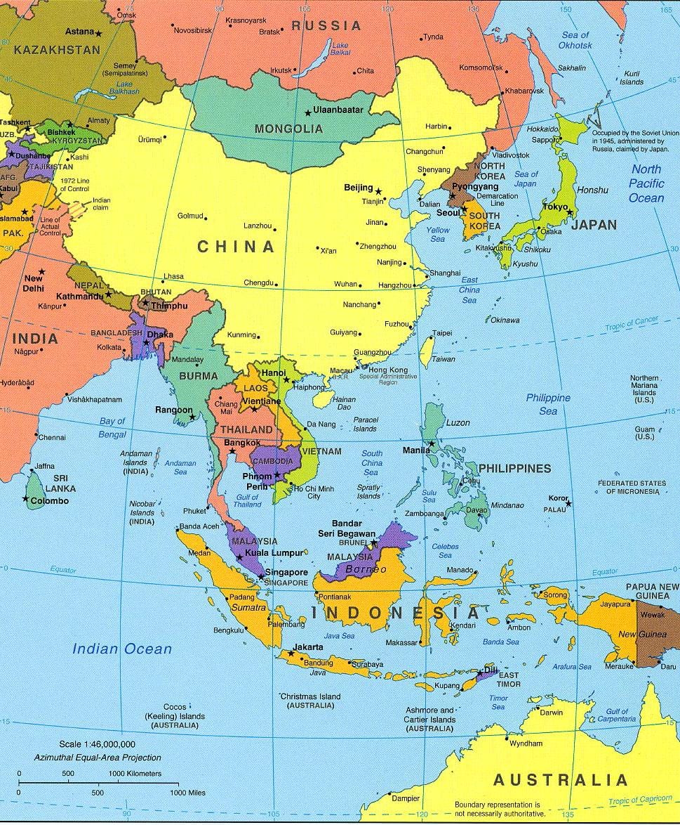 Taipei plek op die wêreld kaart